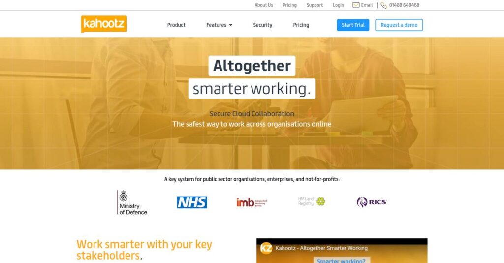 Kahootz Homepage