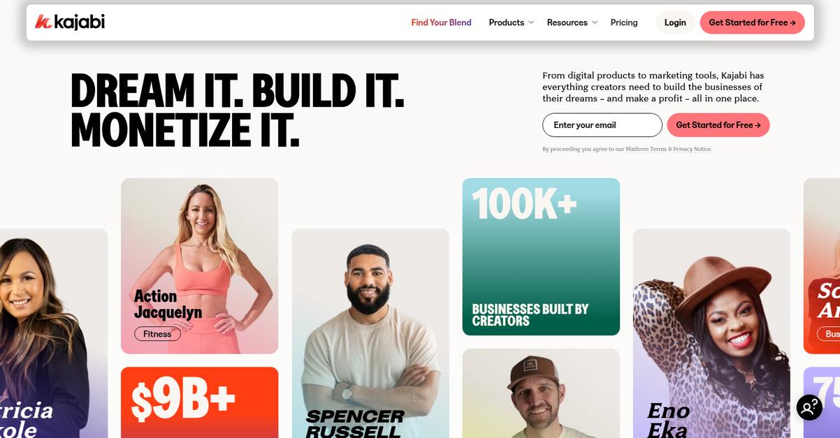 Kajabi Homepage