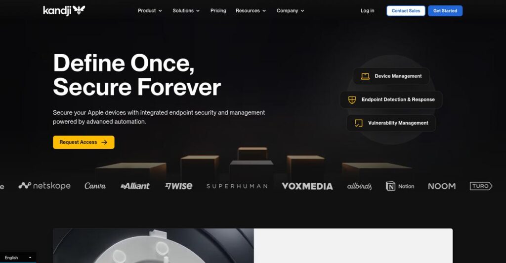 Kandji Homepage