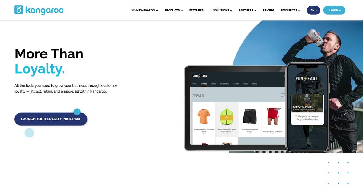Kangaroo Rewards Homepage
