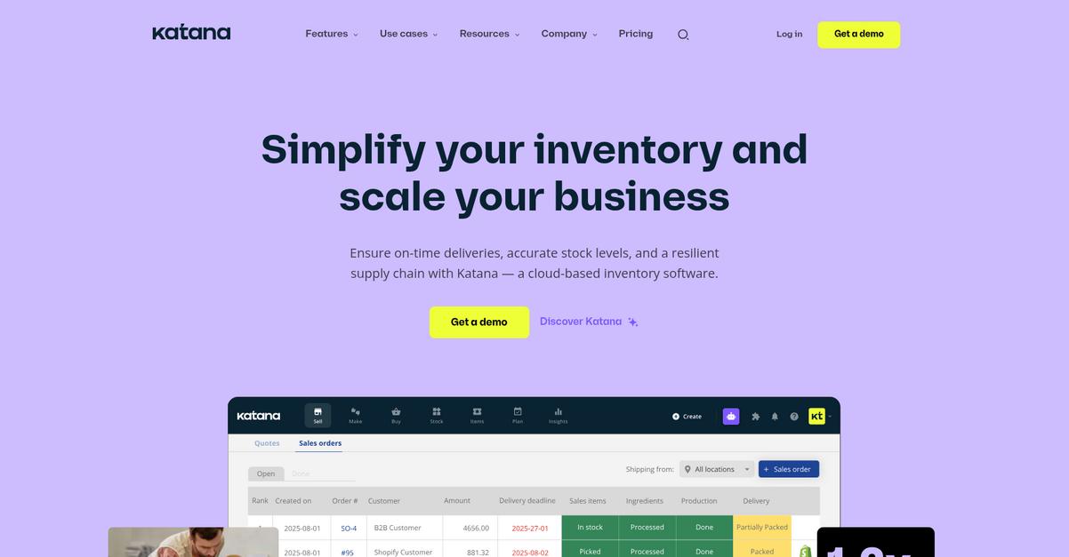 Katana Homepage 1