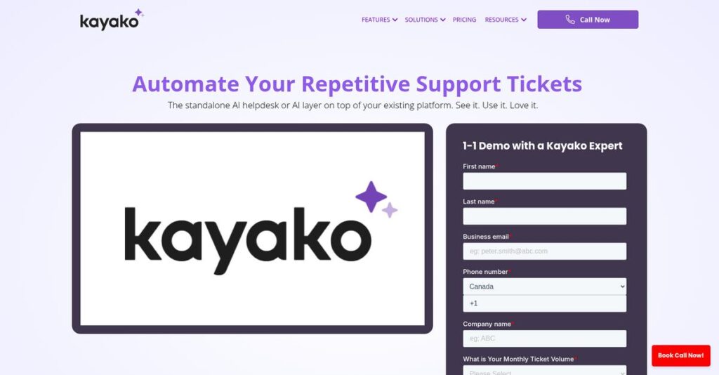 Kayako Homepage