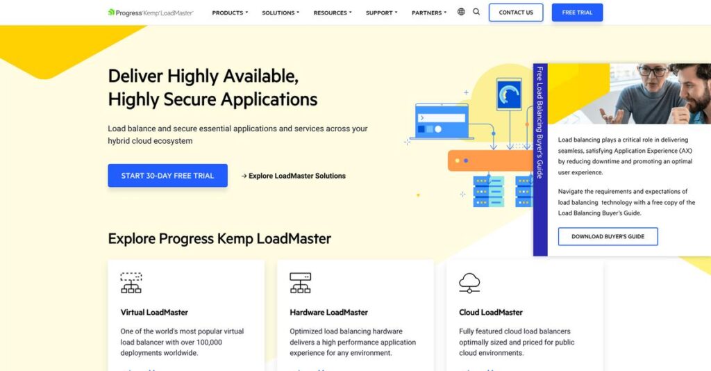 Kemp Technologies Homepage