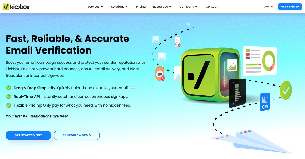Kickbox Homepage
