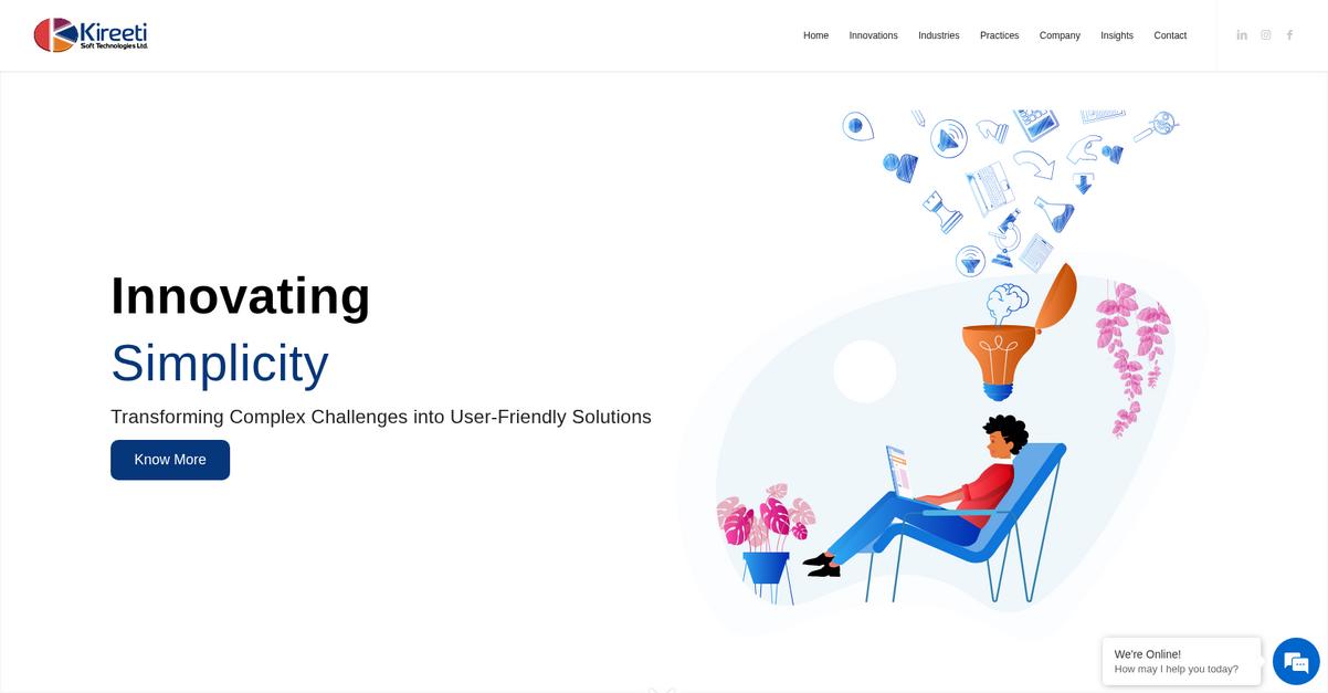 Kireeti Soft Homepage