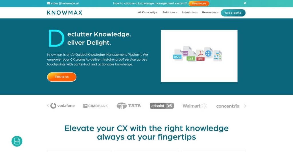 Knowmax Homepage