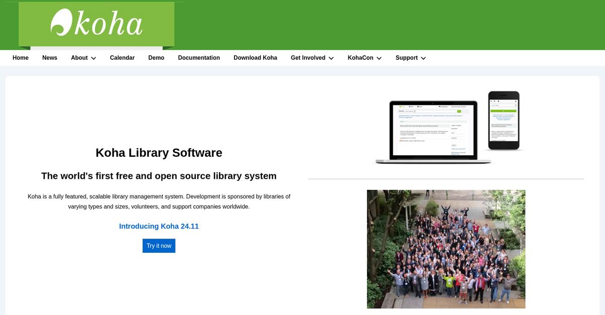 Koha Homepage