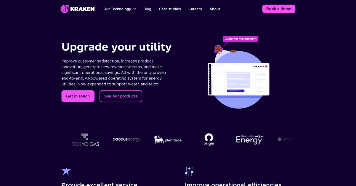 Kraken Homepage