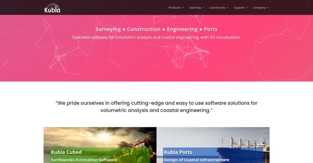Kubla Software Homepage