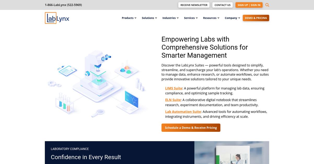 Lab Lynx Homepage