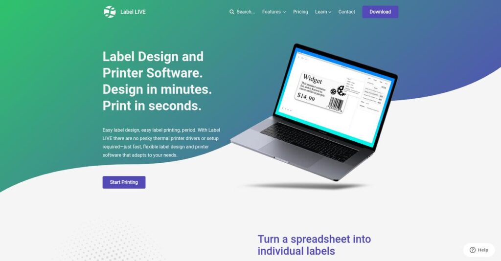 Label LIVE Homepage