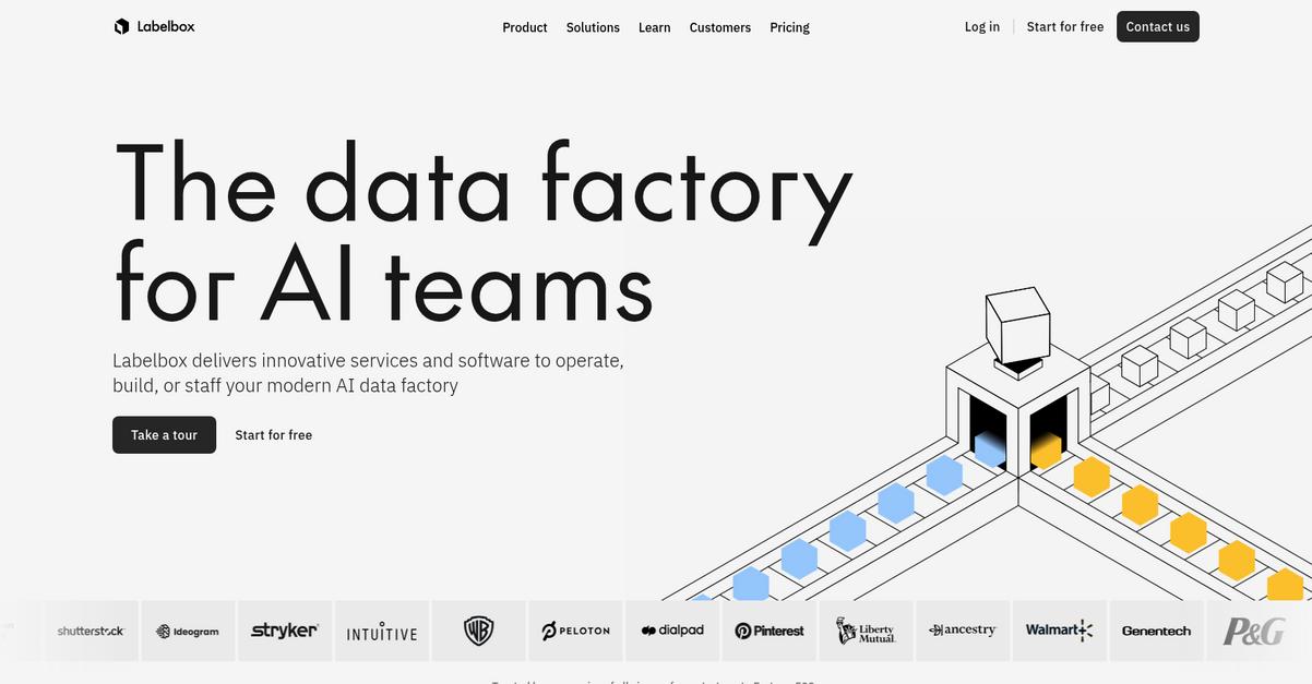 Labelbox Homepage