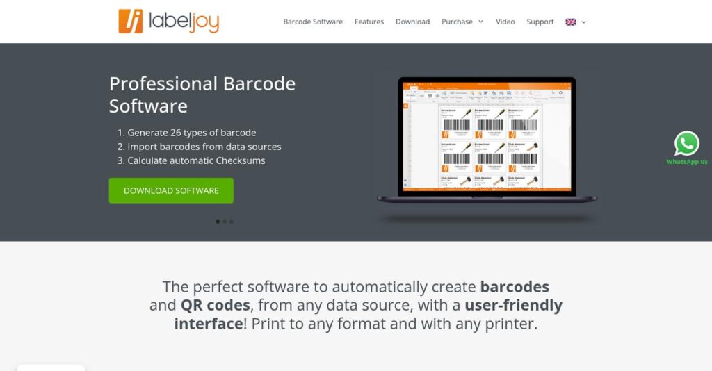 Labeljoy Homepage