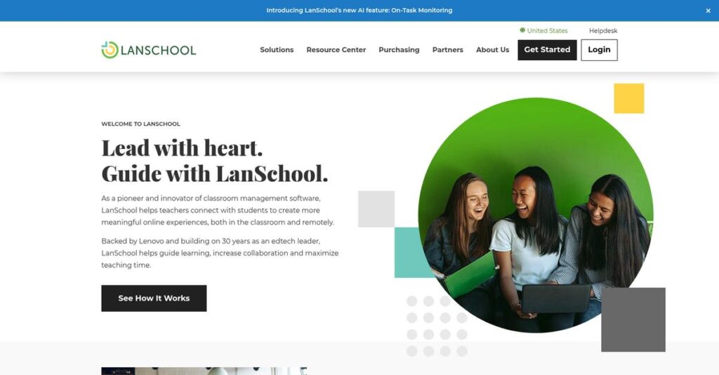 LanSchool Homepage