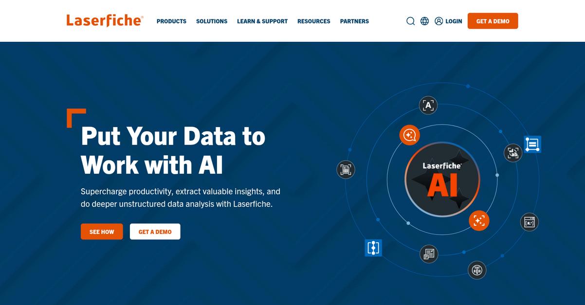 Laserfiche Homepage