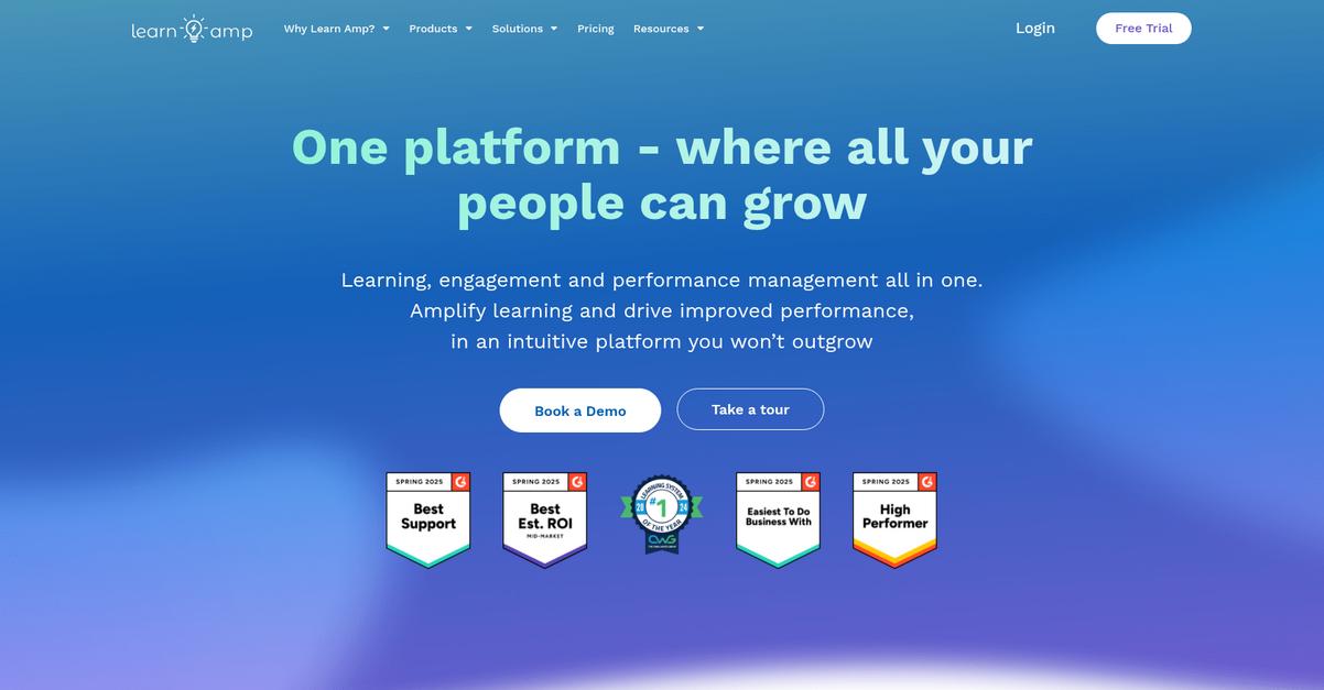 Learn Amp Homepage