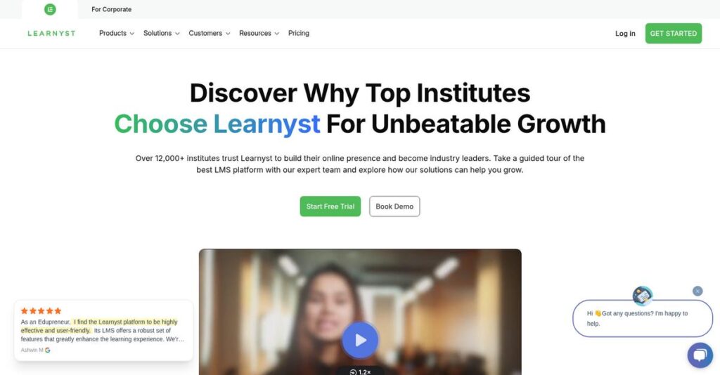 Learnyst Homepage