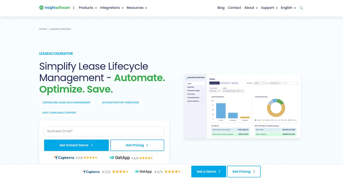 Lease Accelerator Homepage