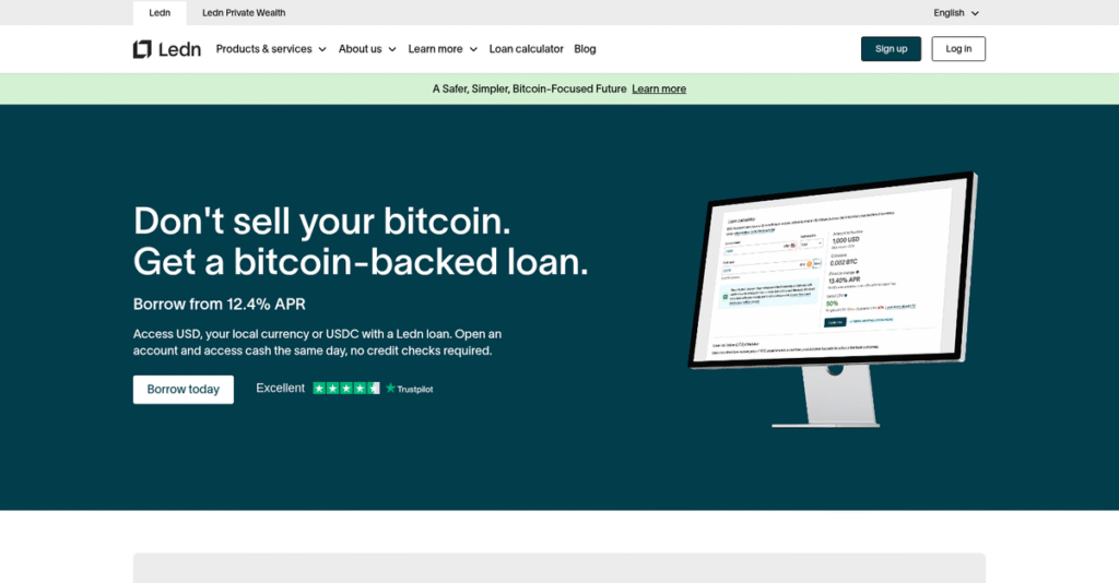 Ledn Homepage