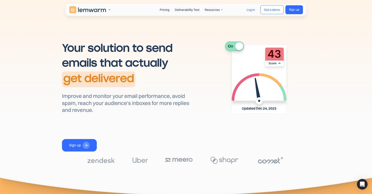 Lemwarm Homepage