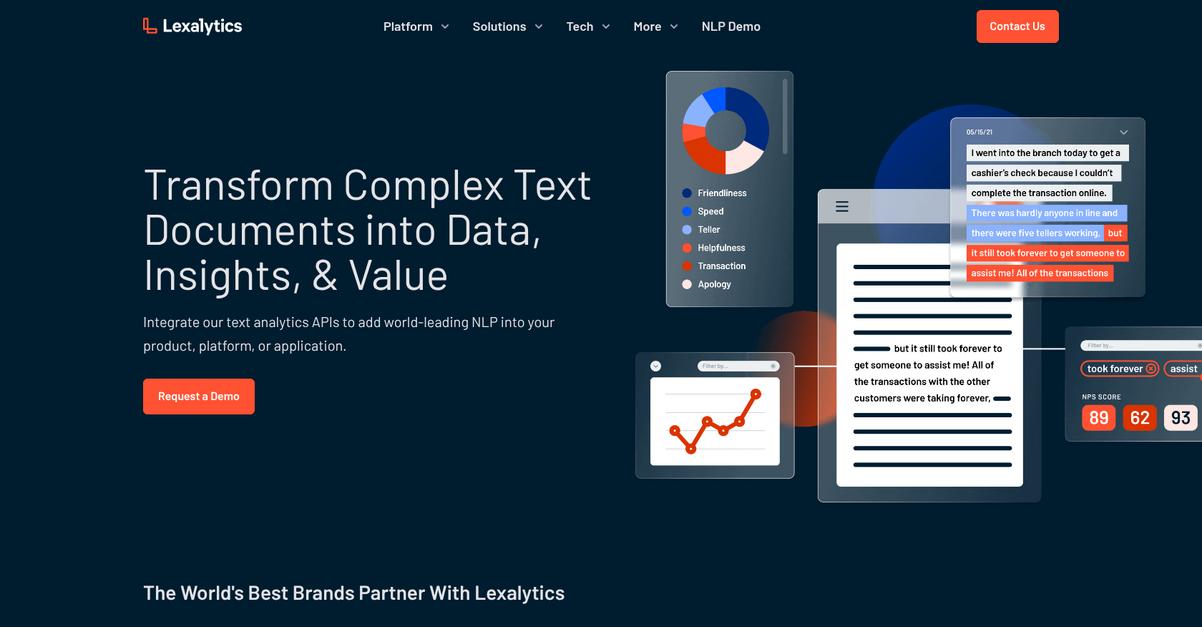 Lexalytics Homepage
