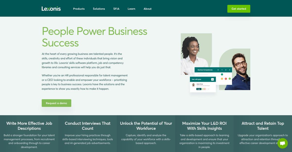 Lexonis Homepage