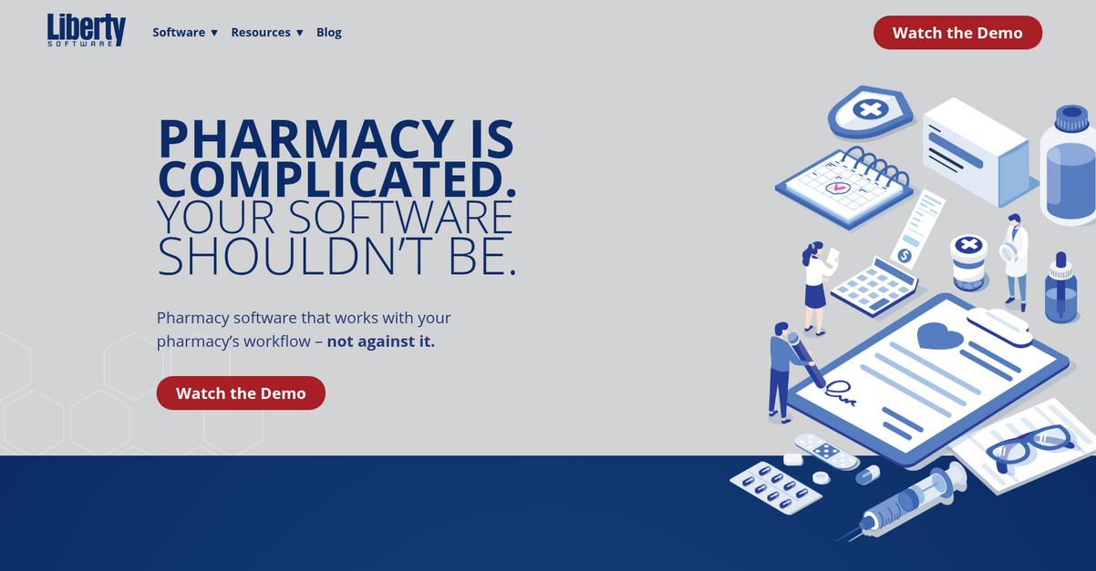 Liberty Software Homepage