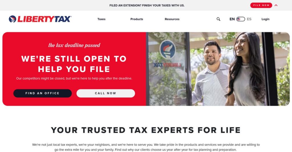 Liberty Tax Service Homepage