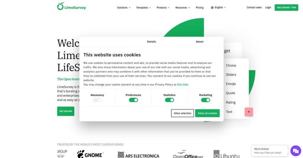 LimeSurvey Homepage