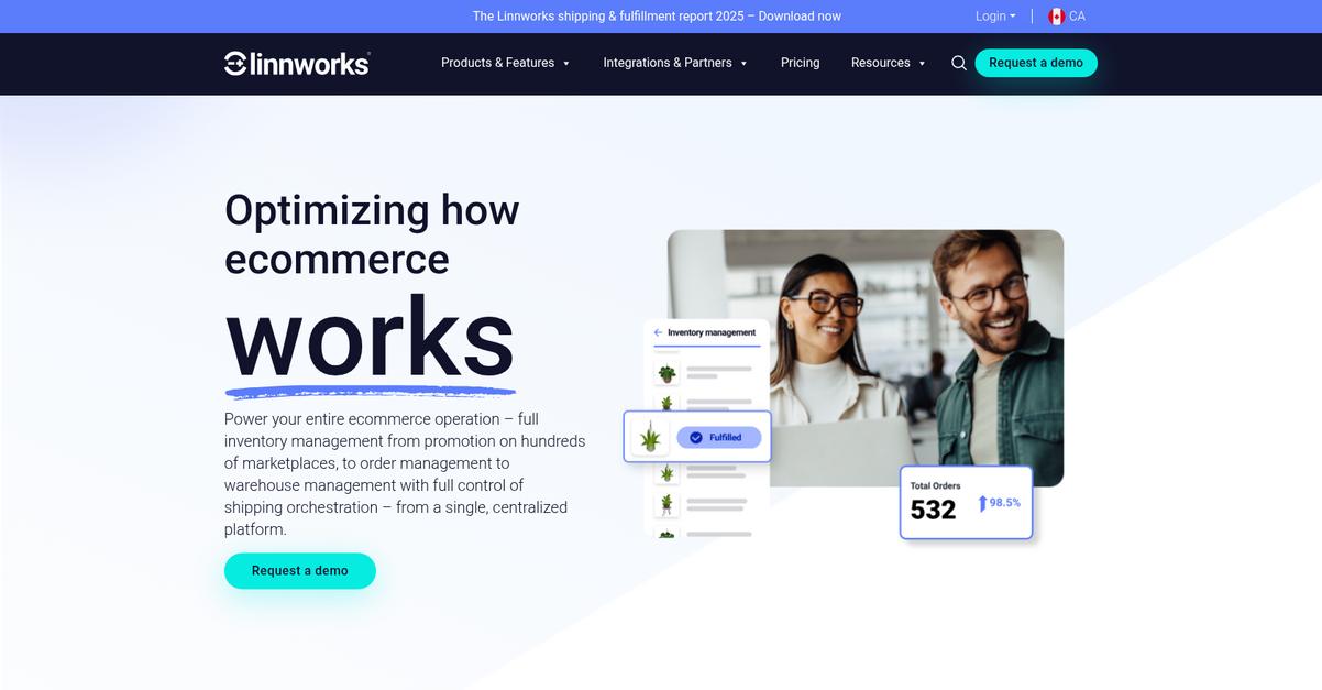 Linnworks Homepage