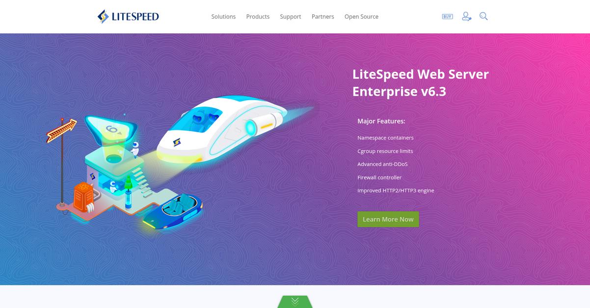 Lite Speed Technologies Homepage