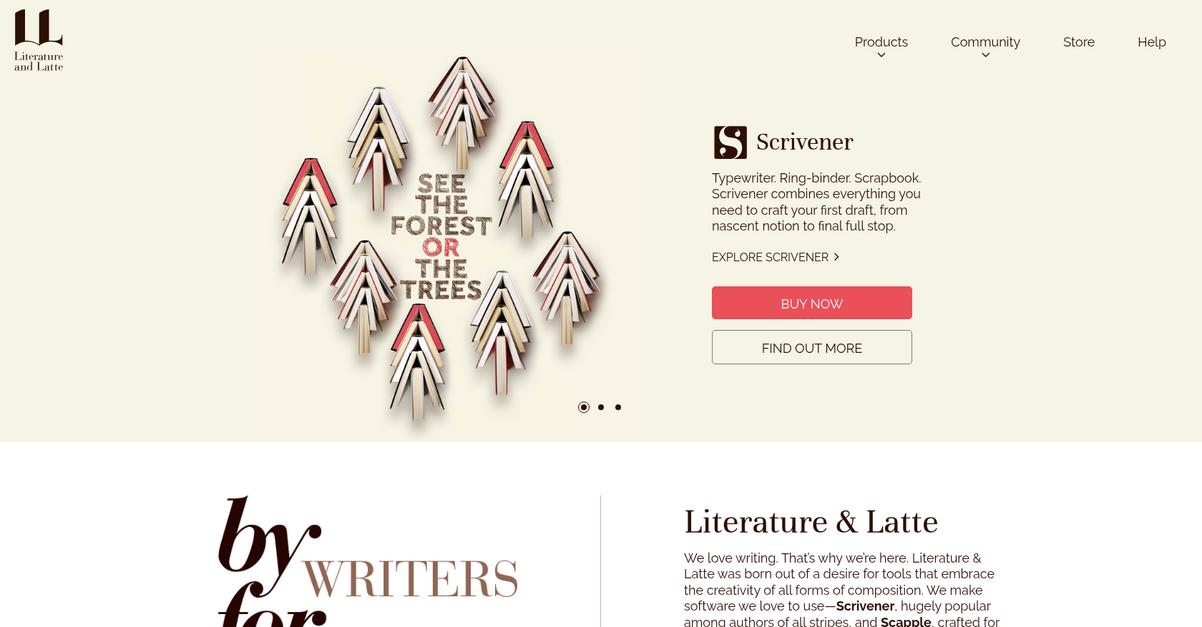 Literature Latte Homepage