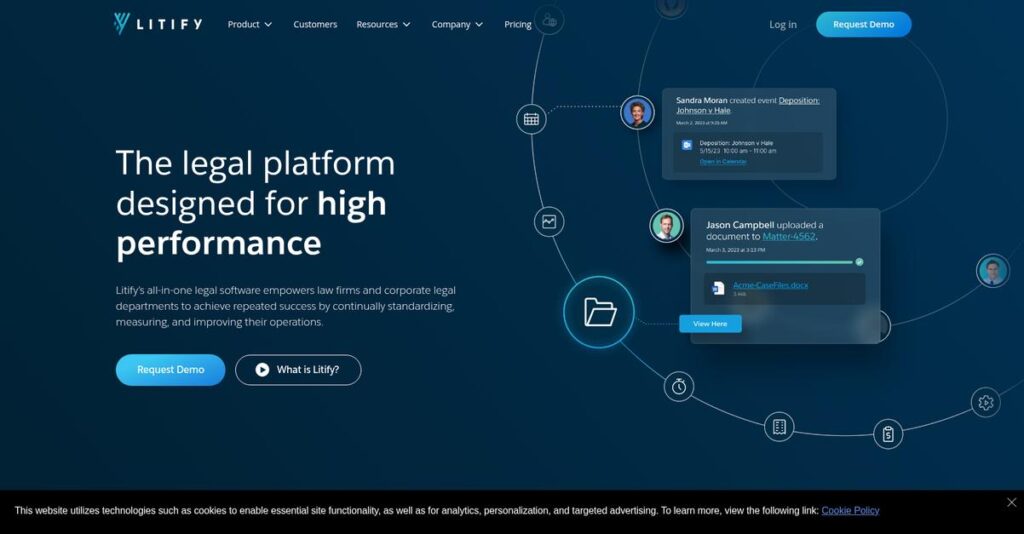 Litify Homepage