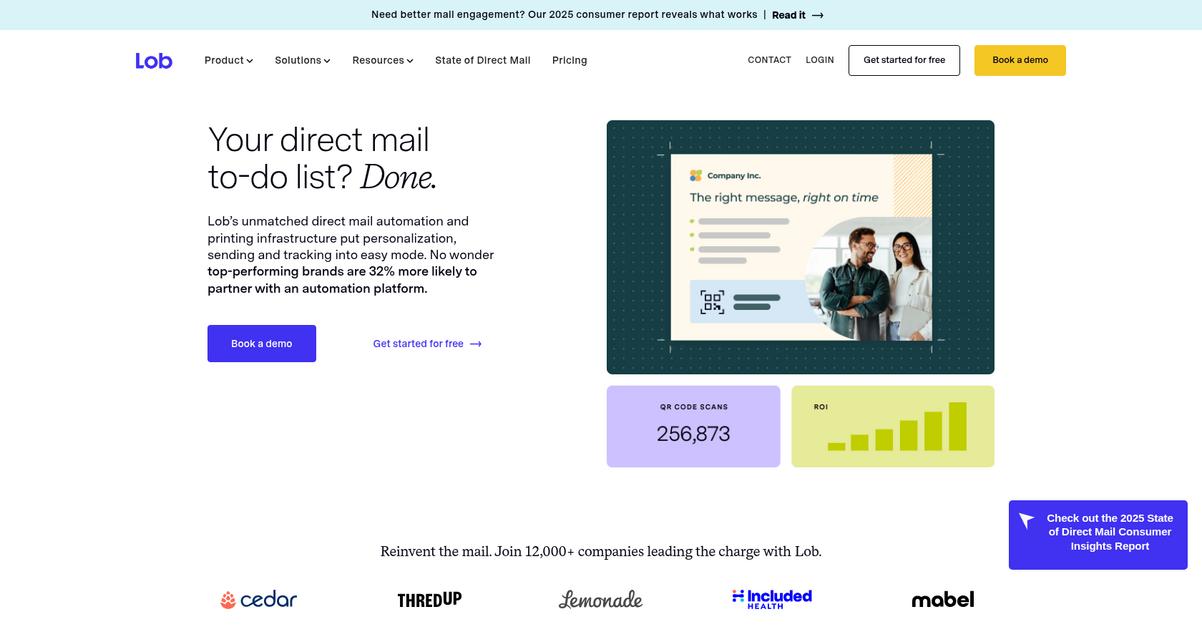 Lob Homepage