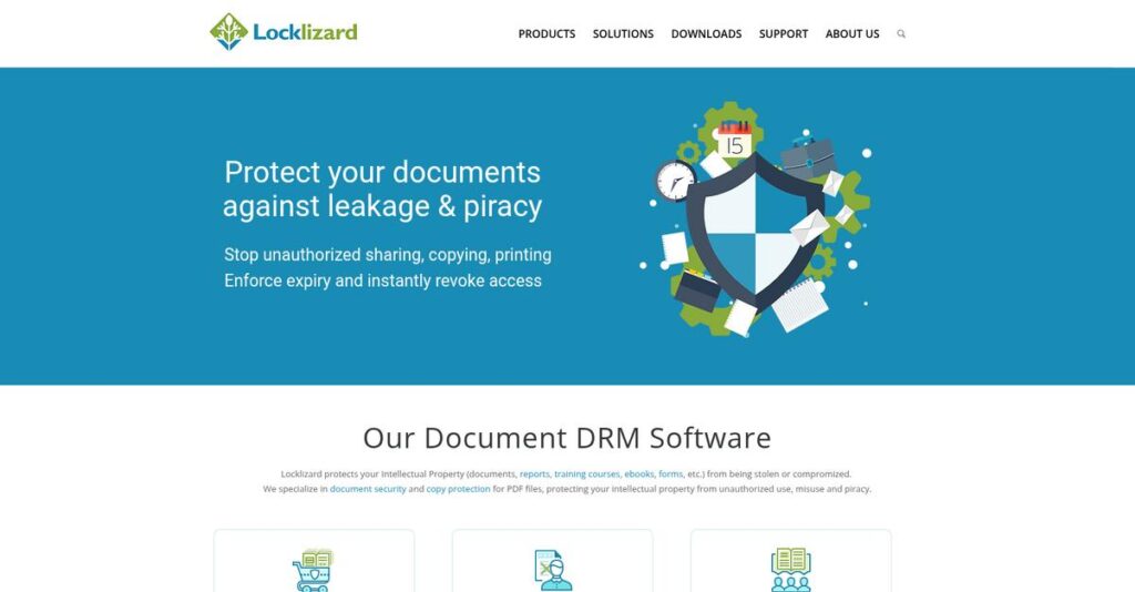 Locklizard Homepage