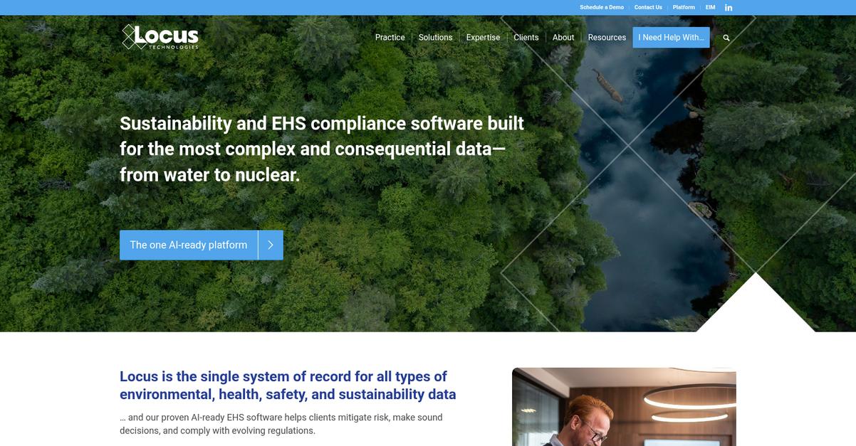 Locus Technologies Homepage