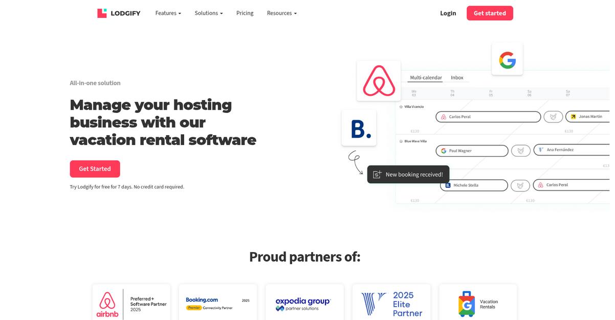 Lodgify Homepage
