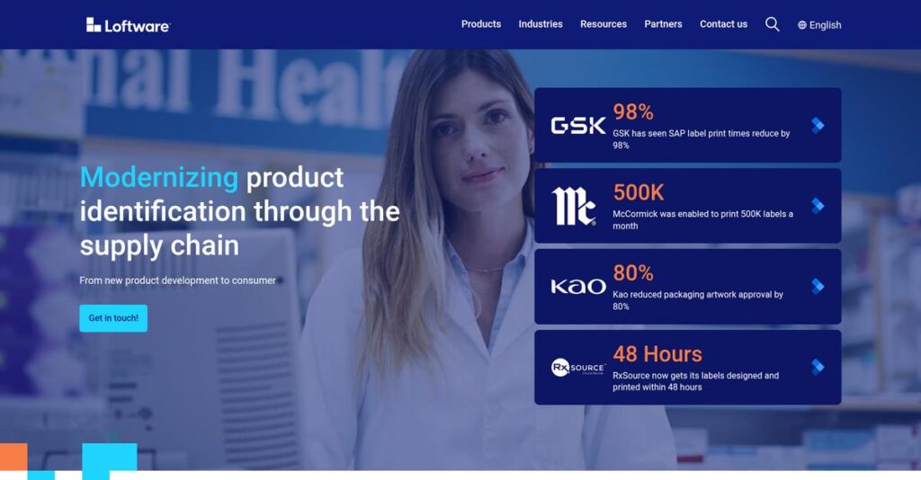 Loftware Homepage