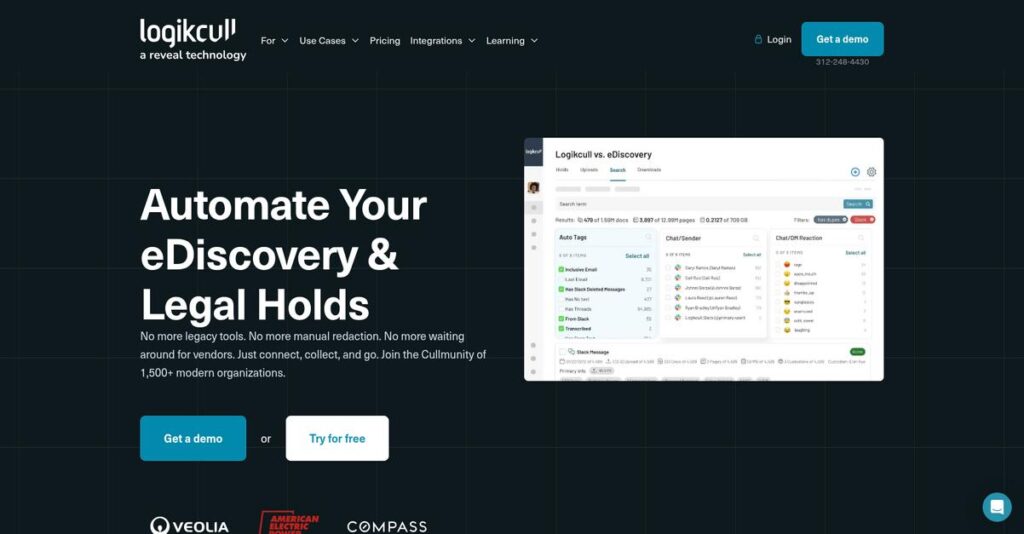 Logikcull Homepage