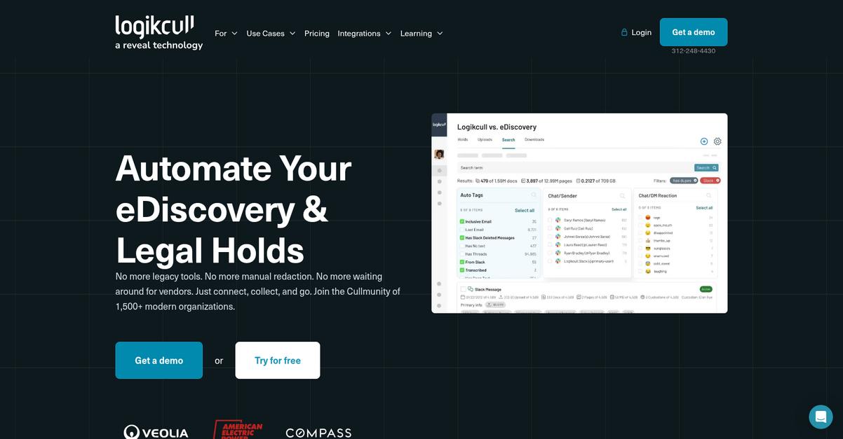 Logikcull Homepage