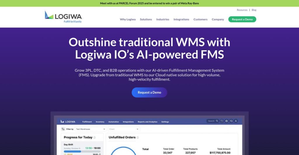 Logiwa Homepage