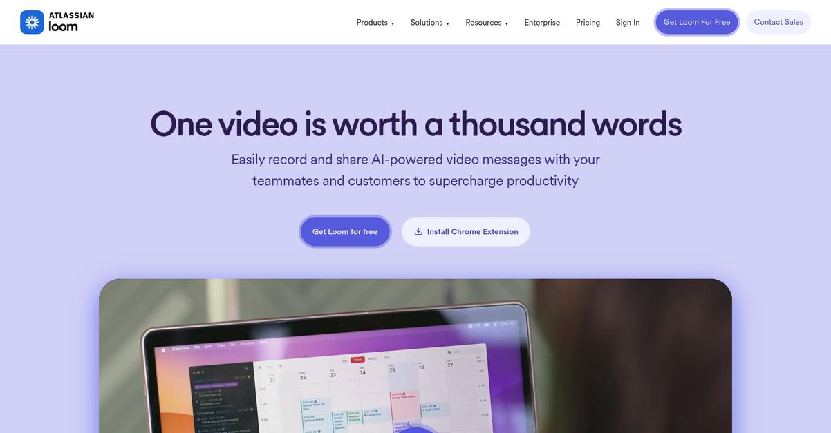 Loom Homepage