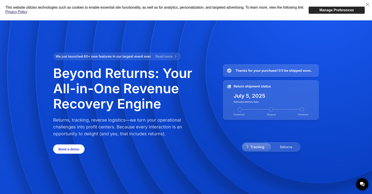 Loop Returns Homepage