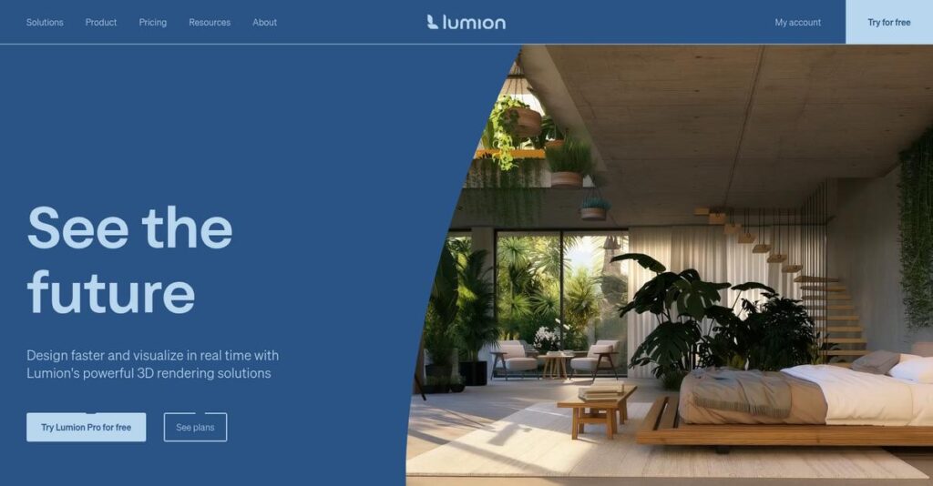 Lumion Homepage