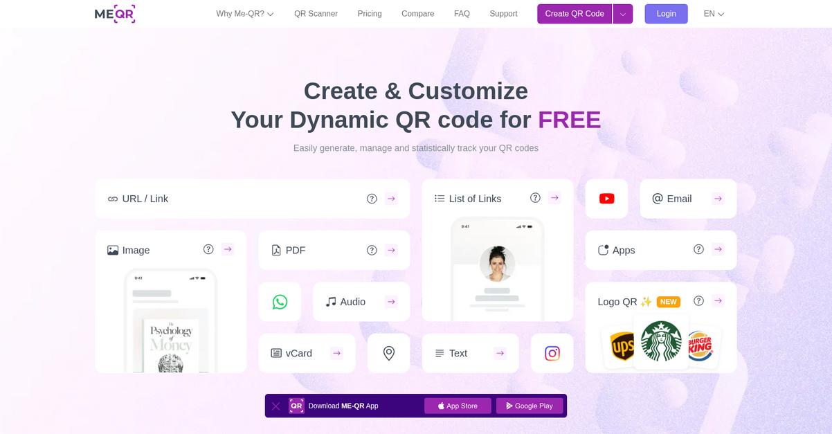 Me Qr Homepage