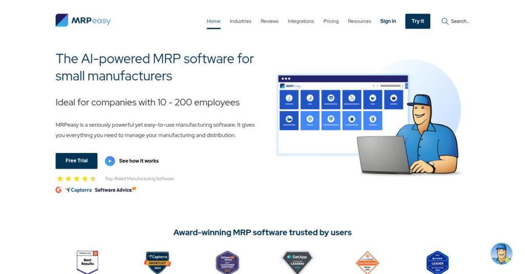 MRPeasy Homepage