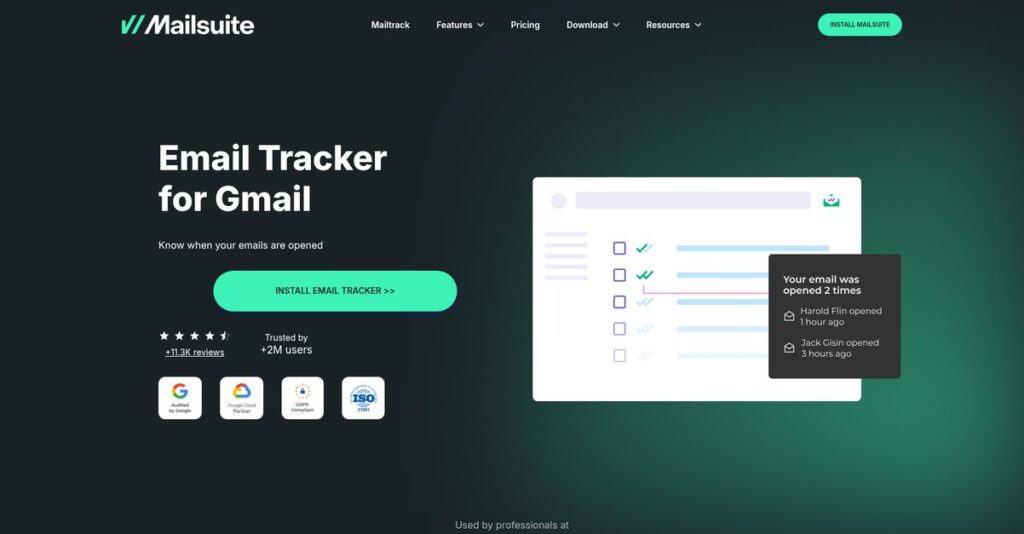 Mailtrack Homepage