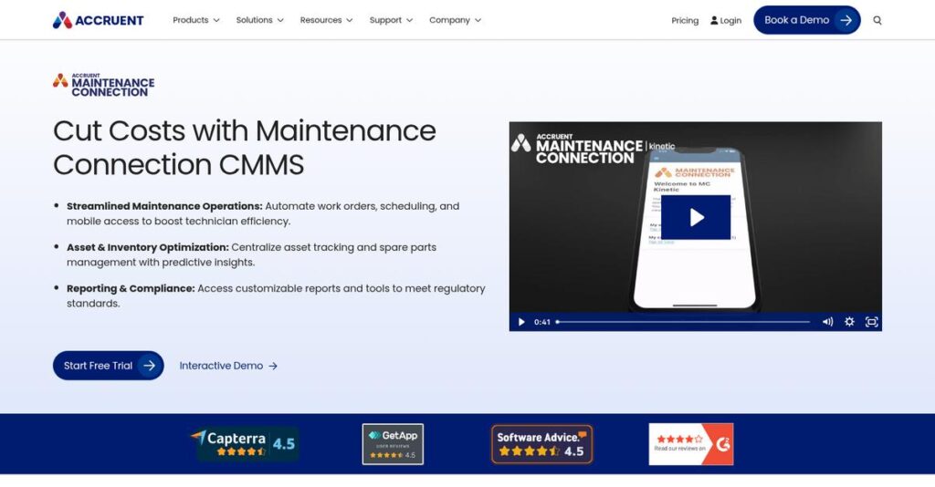 Maintenance Connection Homepage