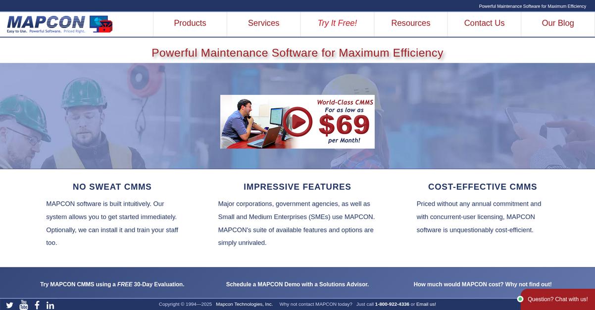Mapcon Homepage