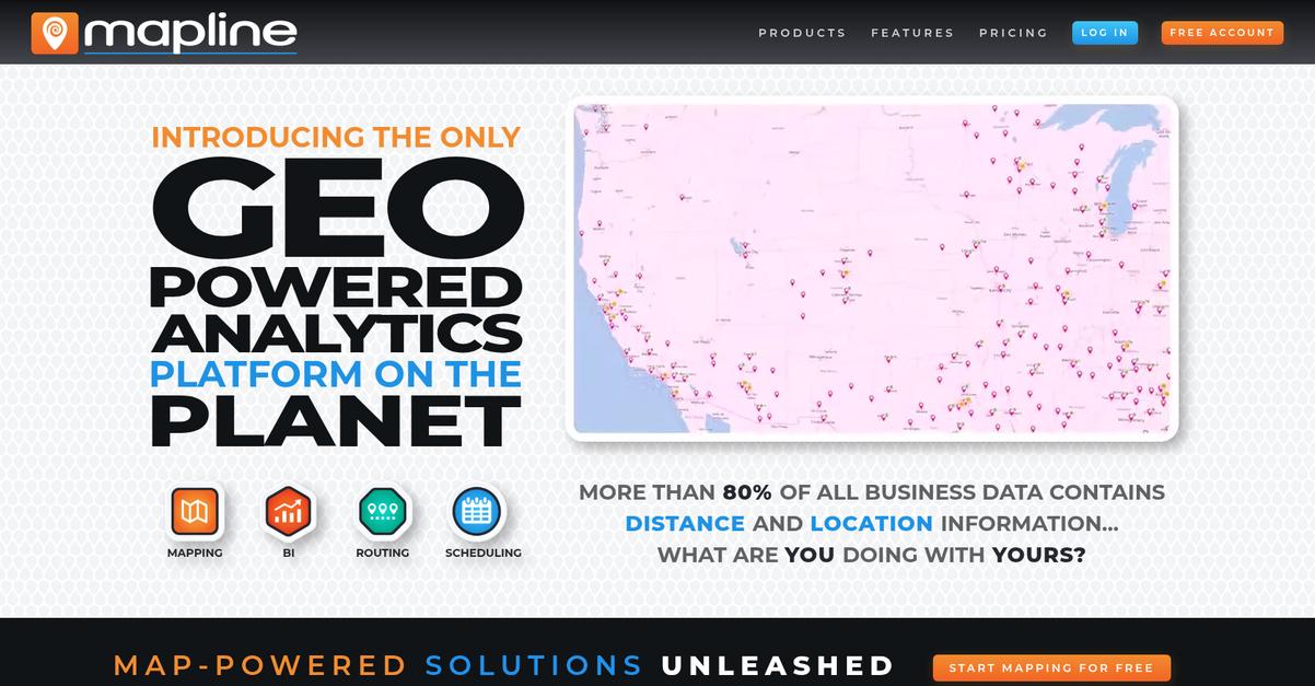 Mapline Homepage